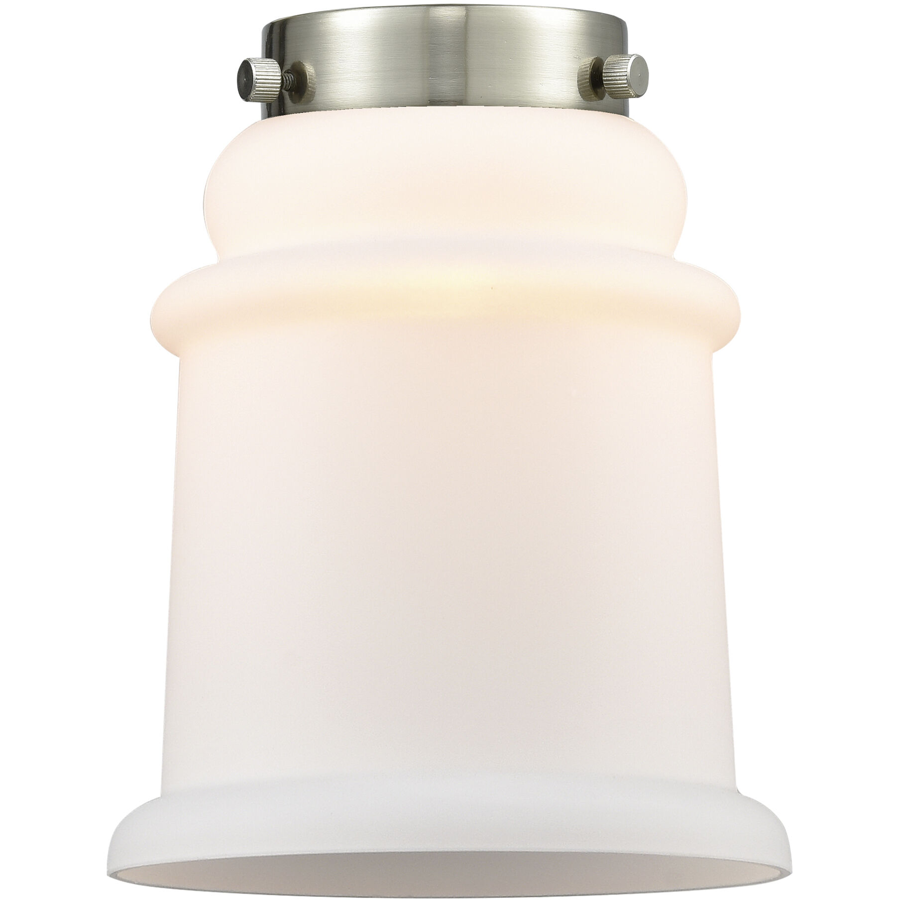 Franklin Restoration Canton 1 Light 6.5 inch Polished Nickel Mini Pendant Ceiling Light in Incandescent, Matte White, Franklin Restoration